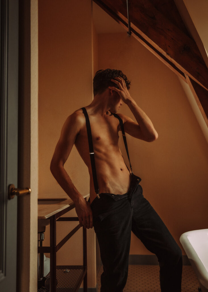 high class escort male gigolo companion at escort agency