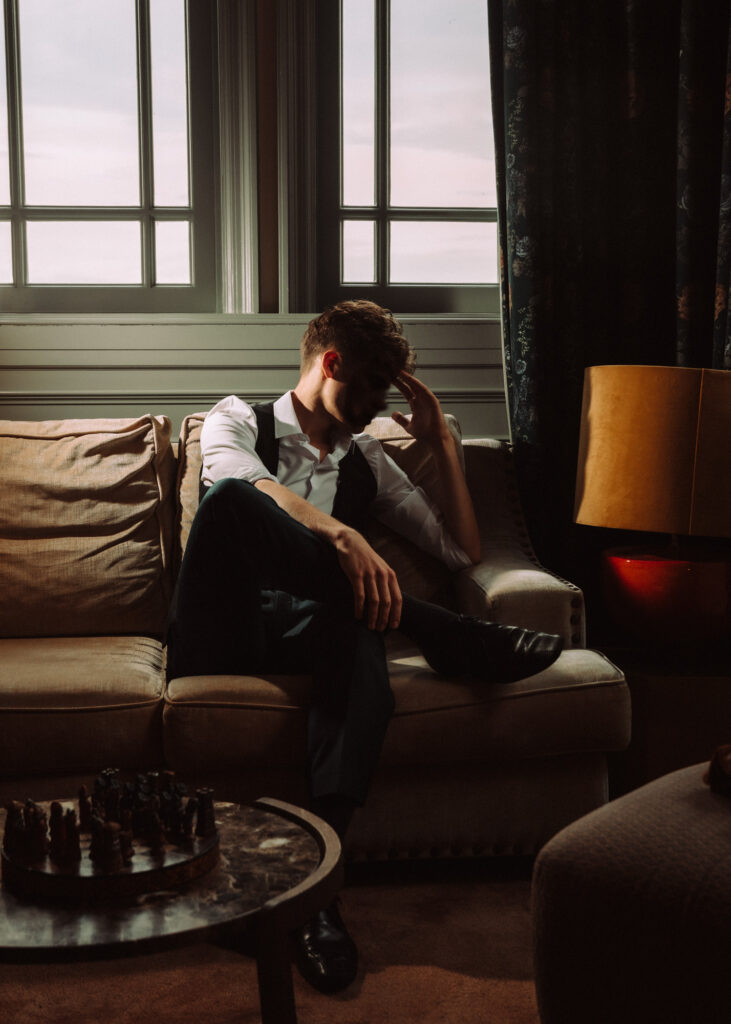 high class escort male gigolo companion at escort agency